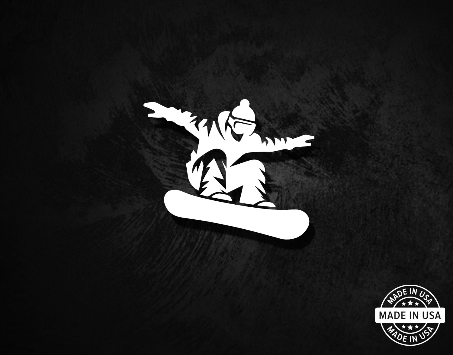 Snowboarding Decal
