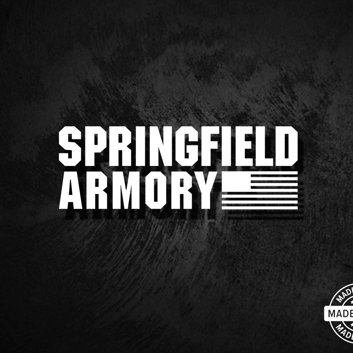 Springfield Armory Sticker Springfield Armory Decal - American Die-Cut Decals