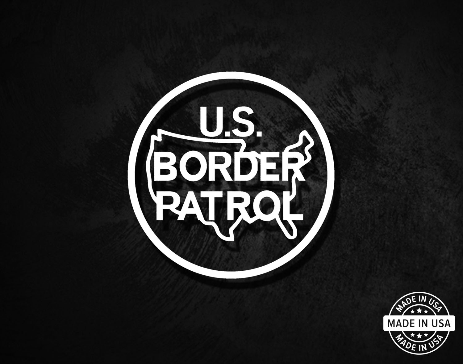 U.S. Border Patrol Decal
