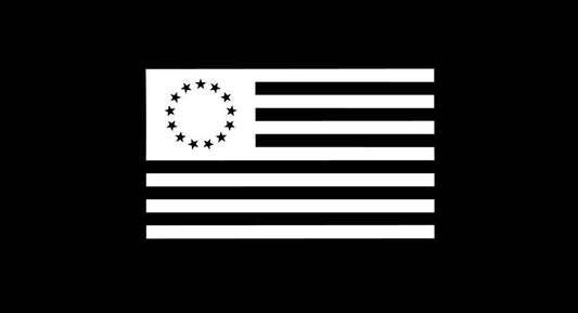 13 Star American Flag Decal
