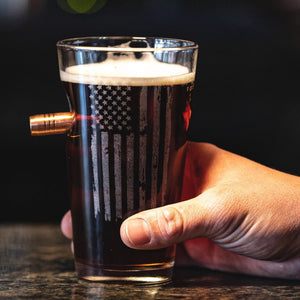 BenShot 2nd Amendment Pint Glass