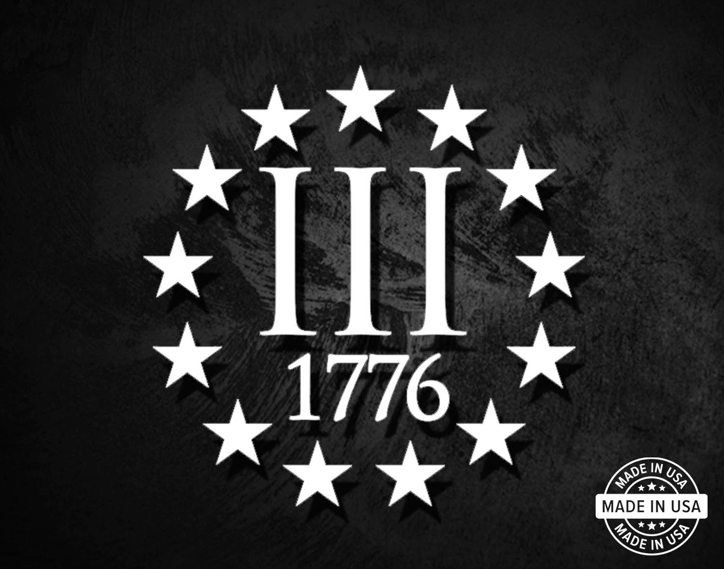 Betsy Ross 2nd Amendment 1776 Decal
