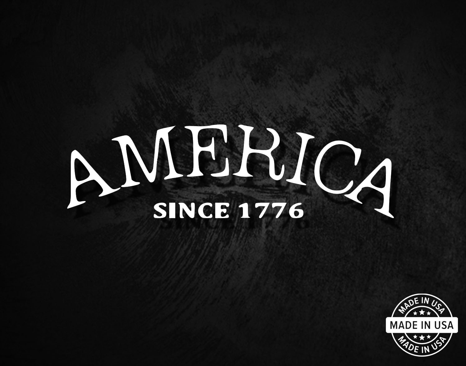 America Since 1776 Decal