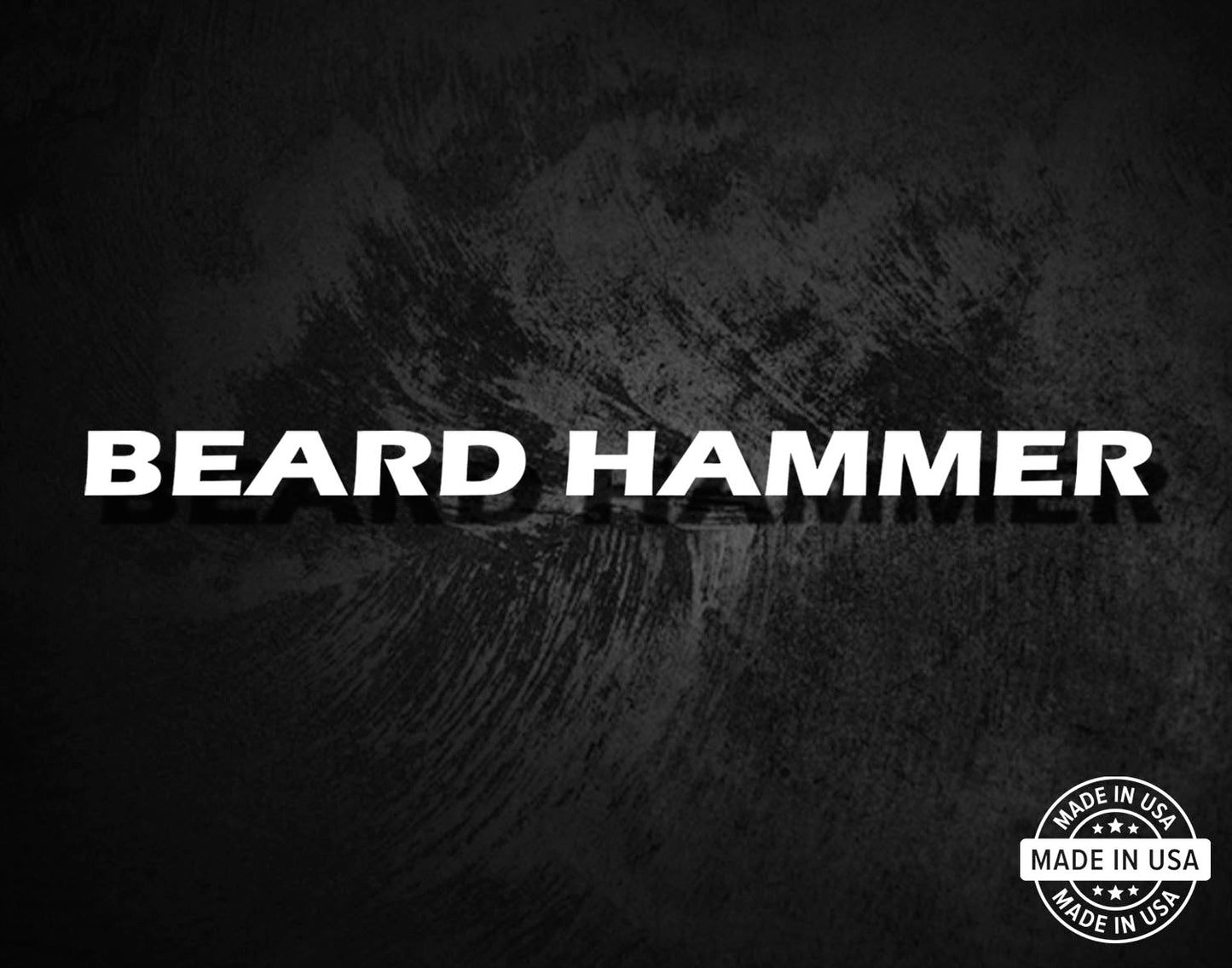 Beard Hammer - Shotgun Barrel Decal