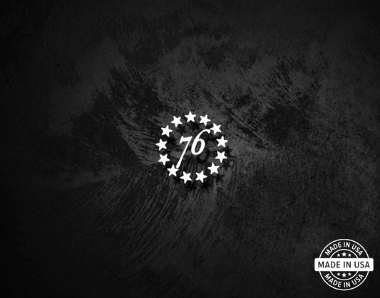Betsy Ross 76 (AR15 Lower) Decal