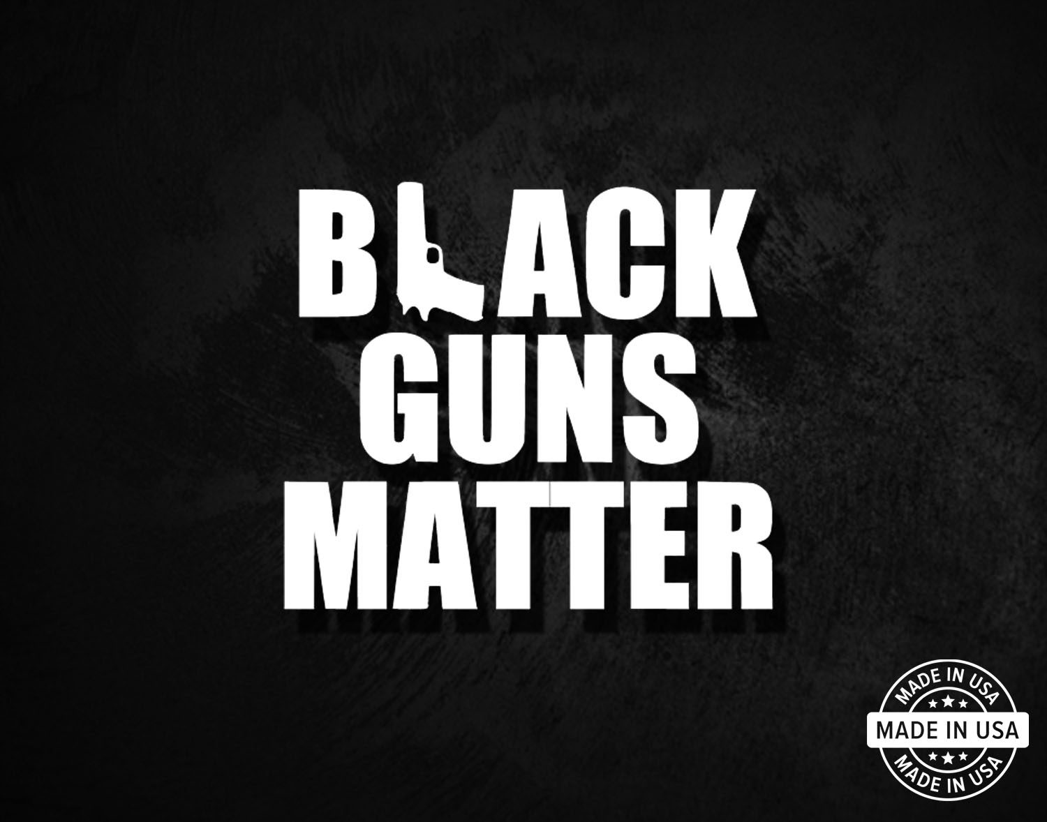Black Guns Matter Decal