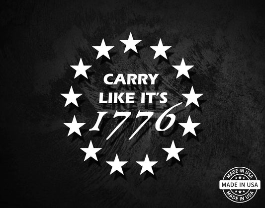 Carry Like 1776 Decal
