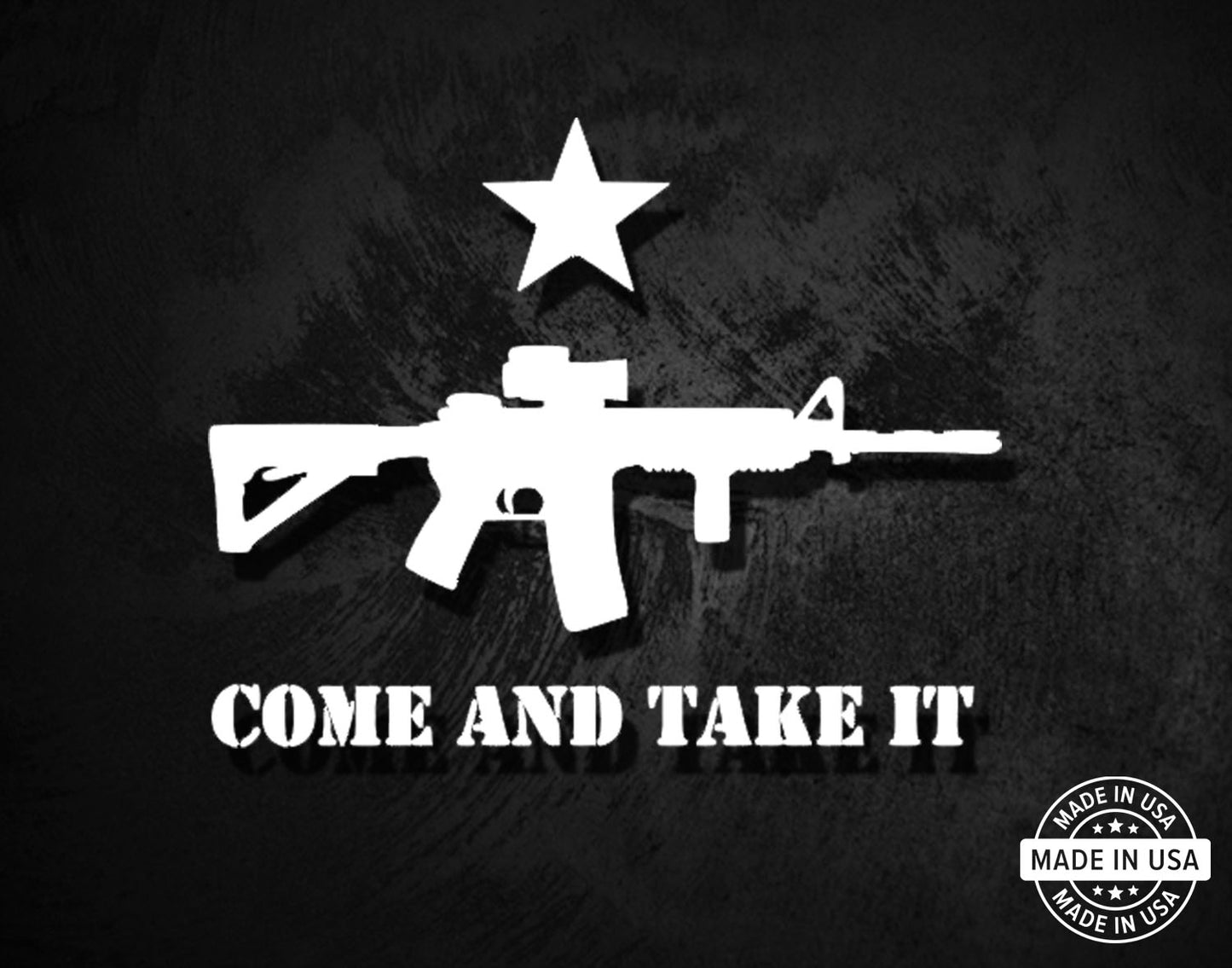 Come And Take It AR15 Decal