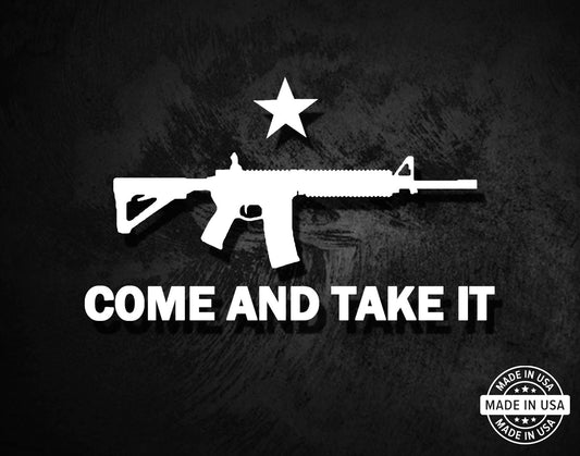 Come Take It AR Decal