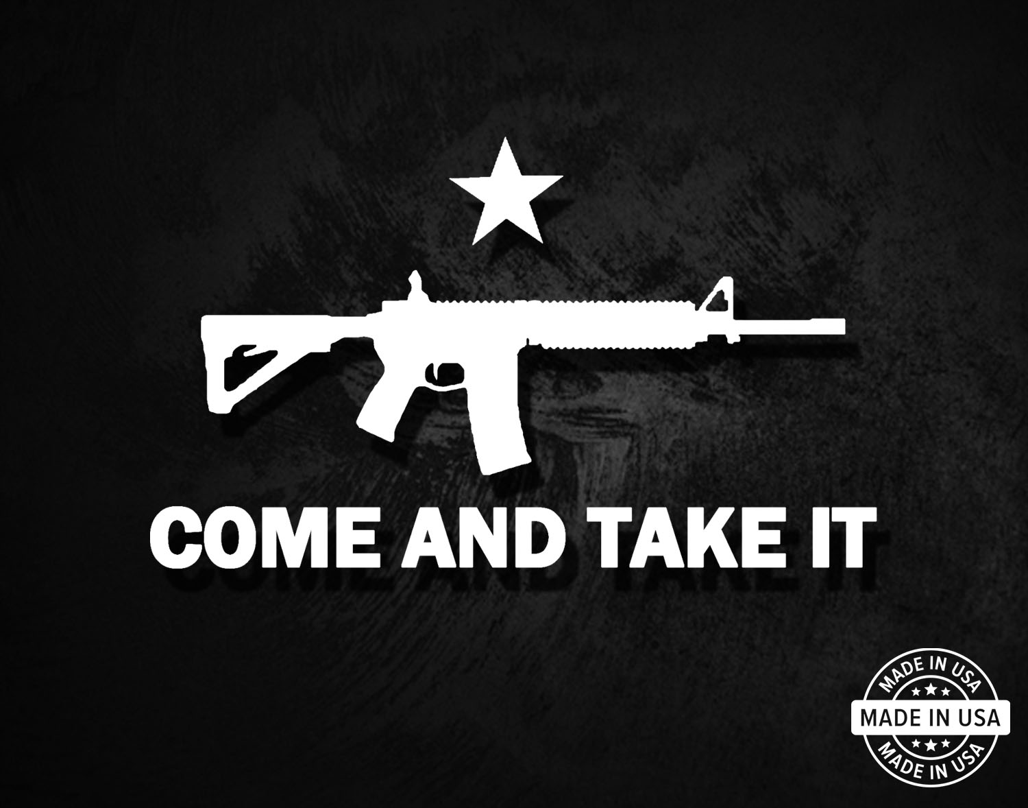 Come Take It AR Decal
