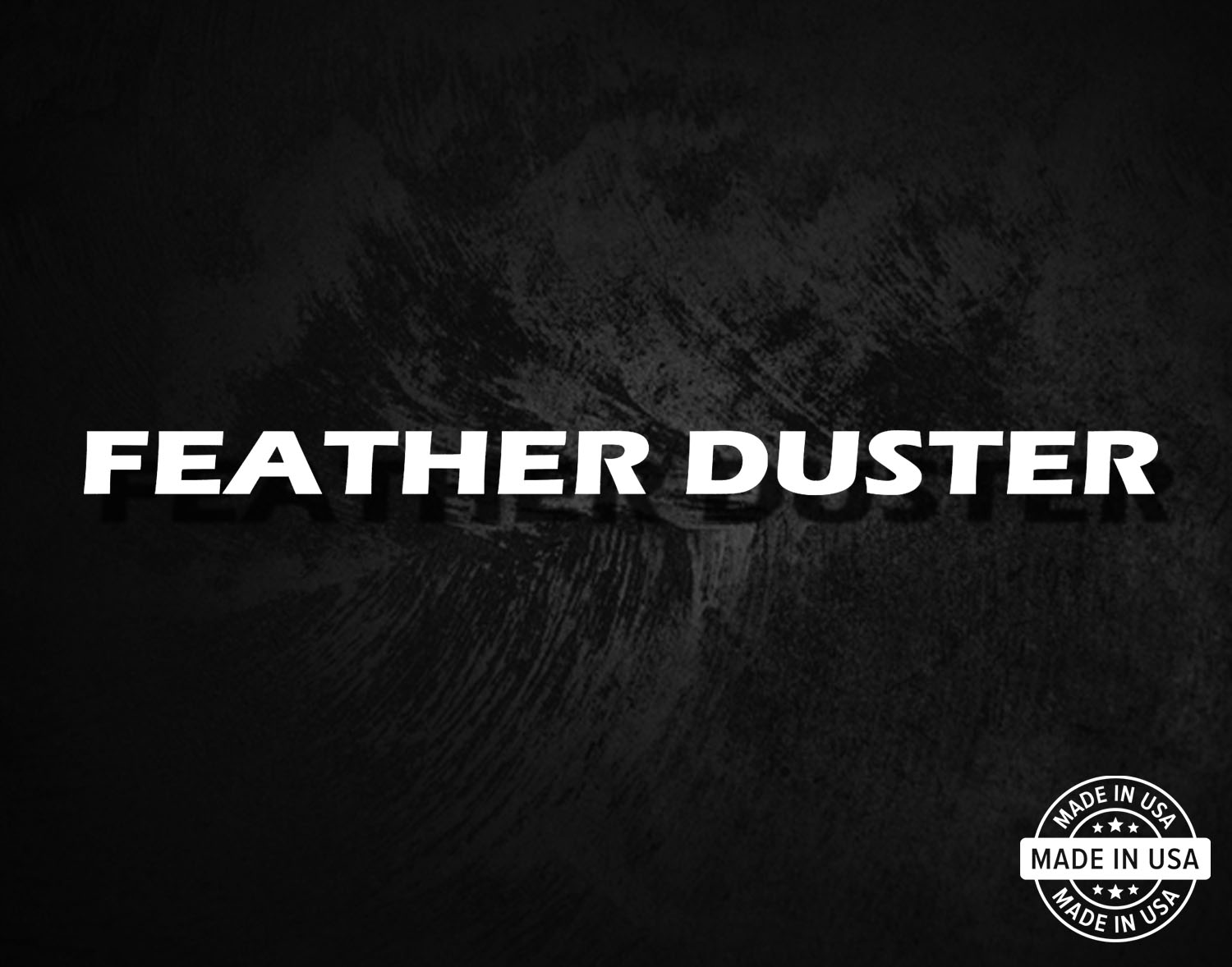 Feather Duster - Shotgun Barrel Decal