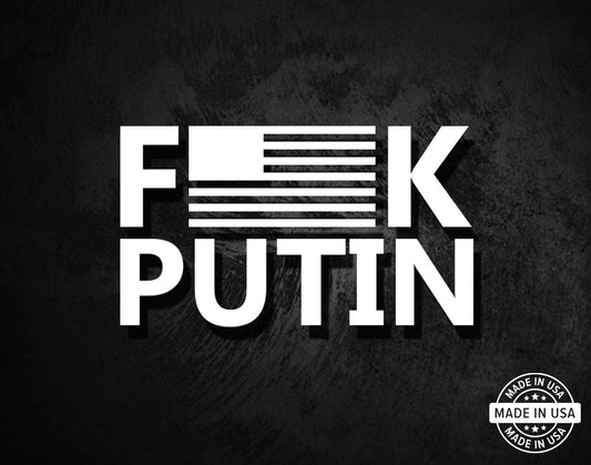 Fuck Putin - USA Support Decal