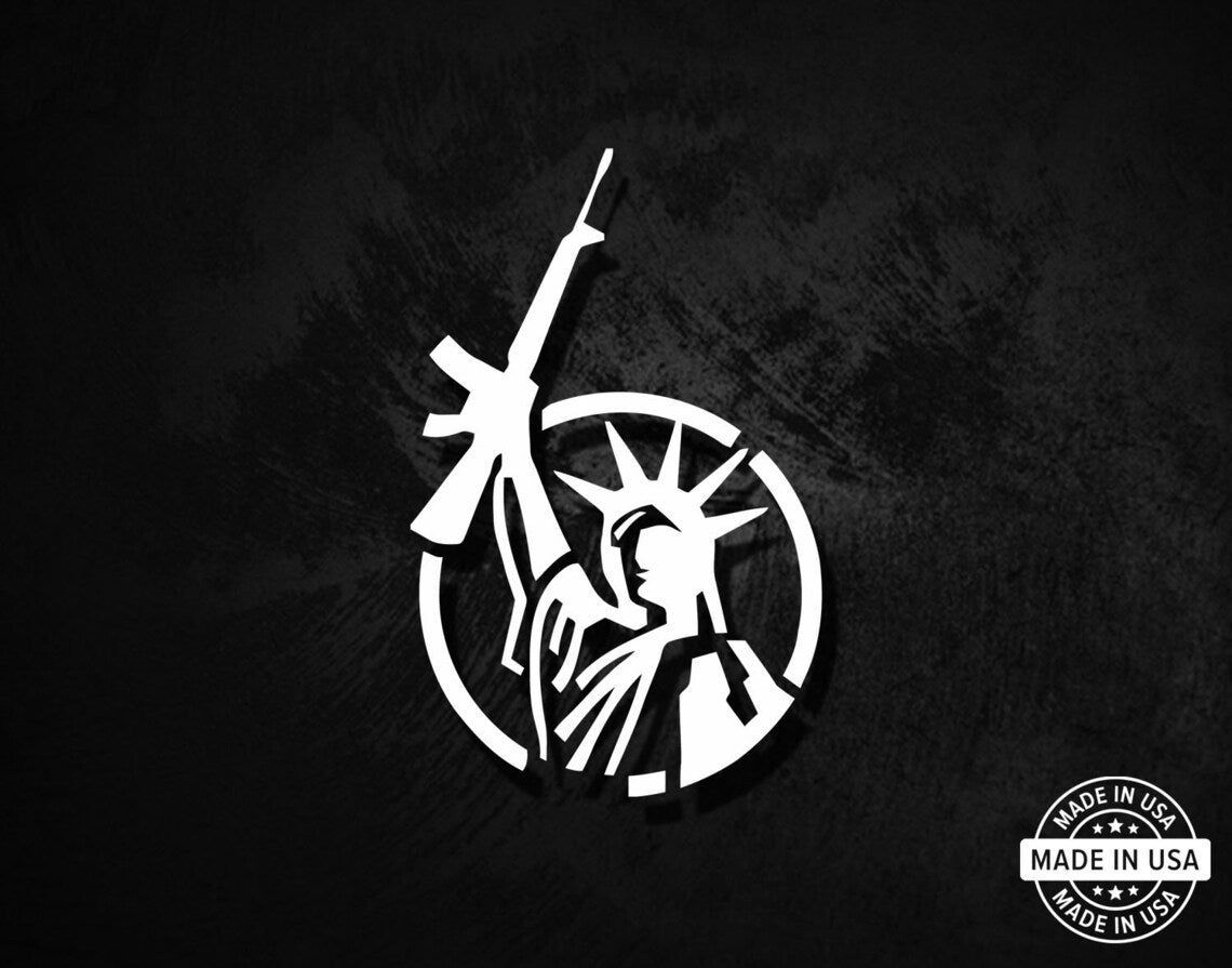 Guns N' Liberty Decal