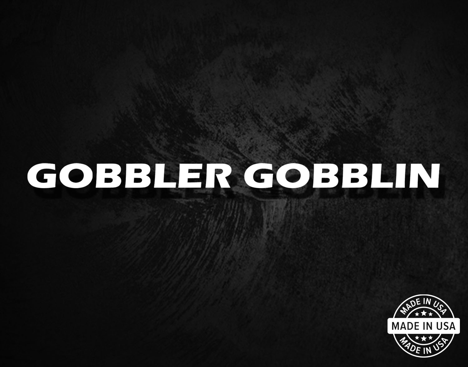Gobbler Gobblin - Shotgun Barrel Decal