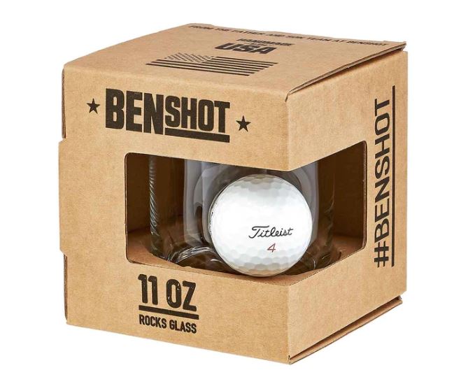 BenShot - Golf Ball Rocks Glass - 11oz
