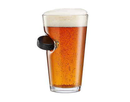BenShot - Hockey Puck Pint Glass - 16oz