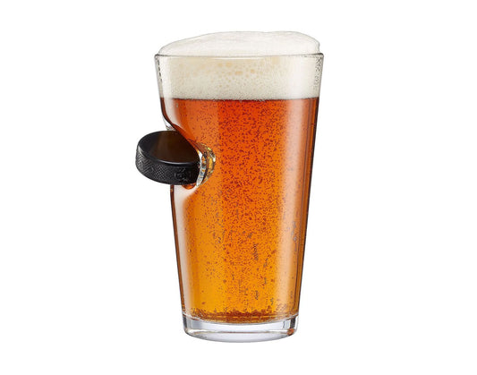 BenShot - Hockey Puck Pint Glass - 16oz