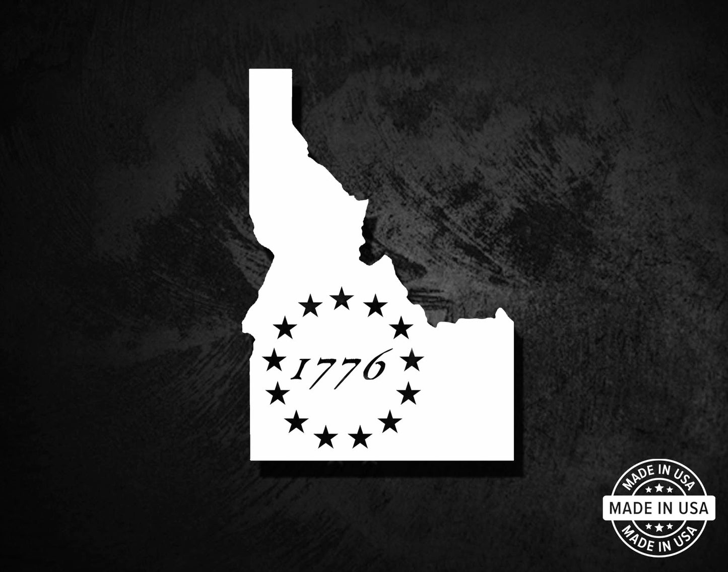 Idaho State Betsy Ross 1776 Decal