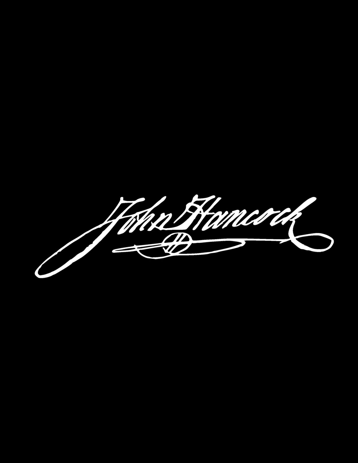 John Hancock Signature Decal