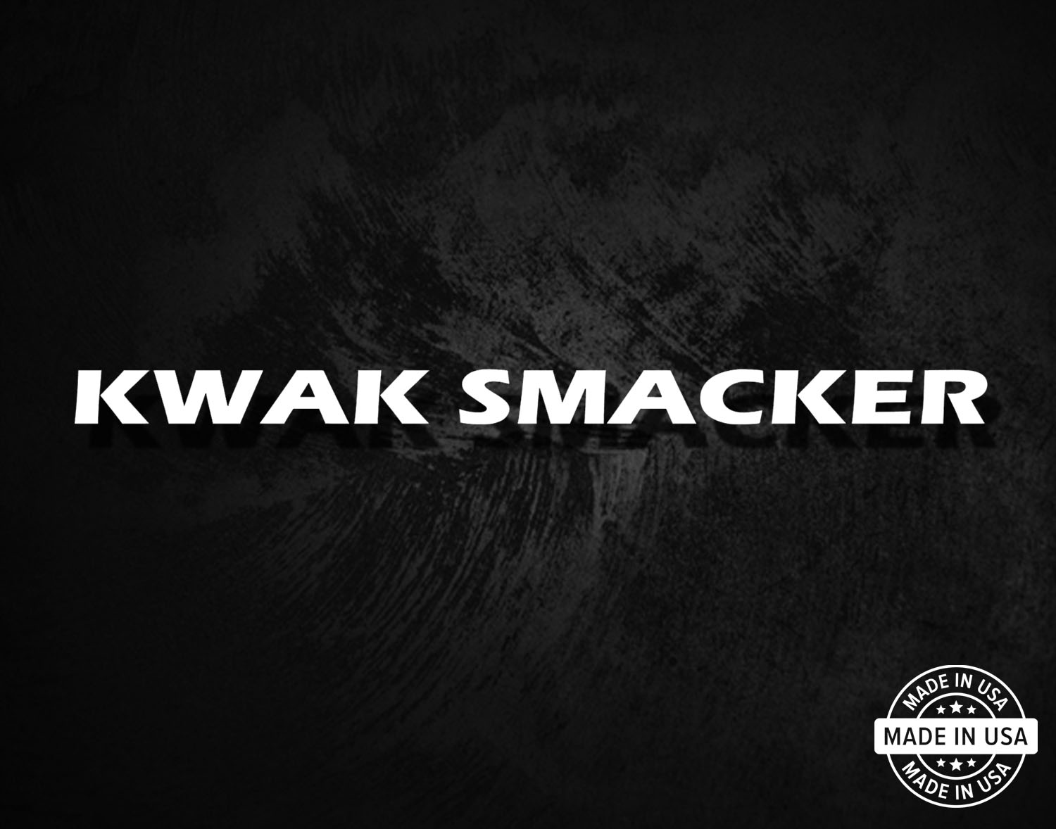 Kwak Smacker - Shotgun Barrel Decal