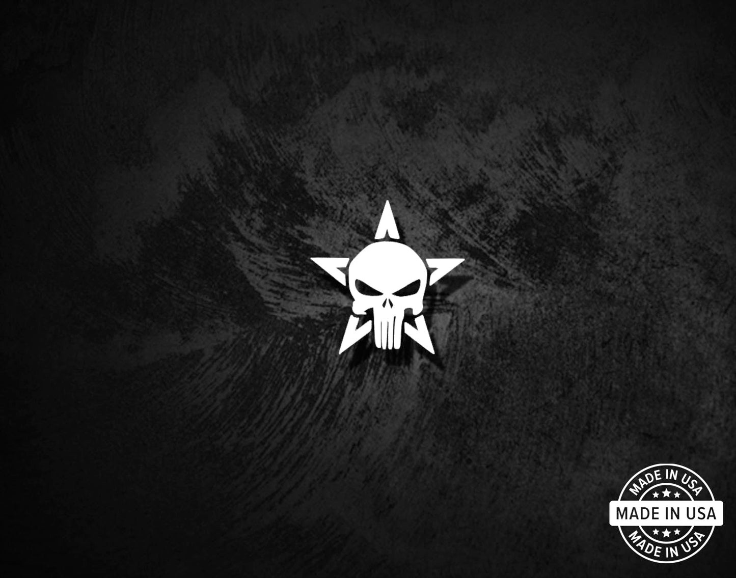 Punisher Star (AR15 Lower) Decal
