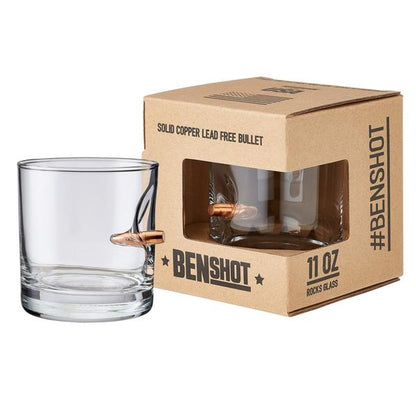 BenShot - "Bulletproof" Rocks Glass - 11oz