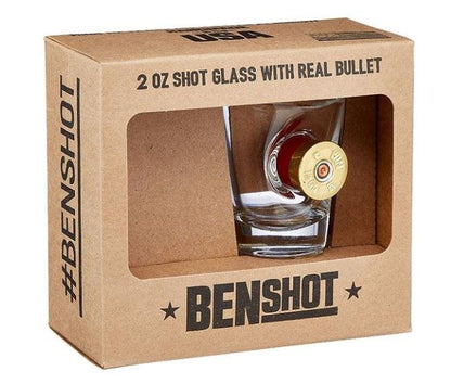 BenShot - Shotgun Shell Shot Glass- 2oz