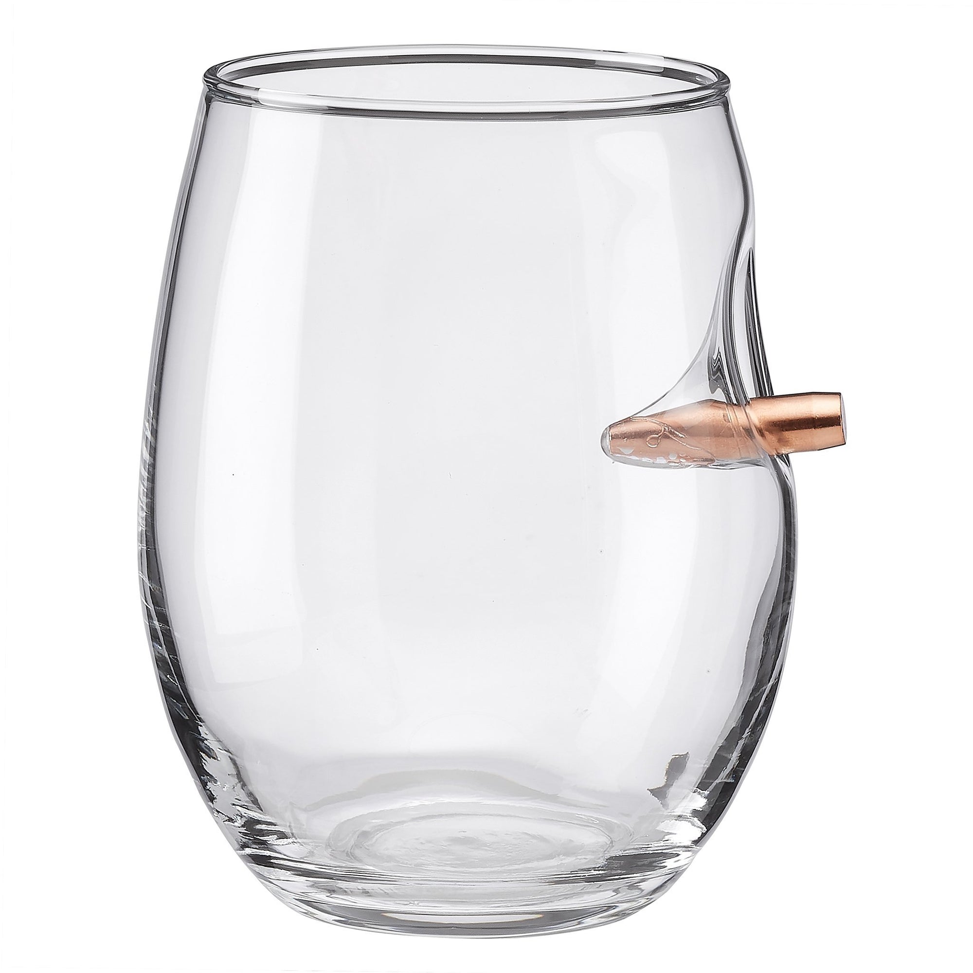 BenShot - "Bulletproof" Wine Glasses 15oz - GIFT SET OF 2