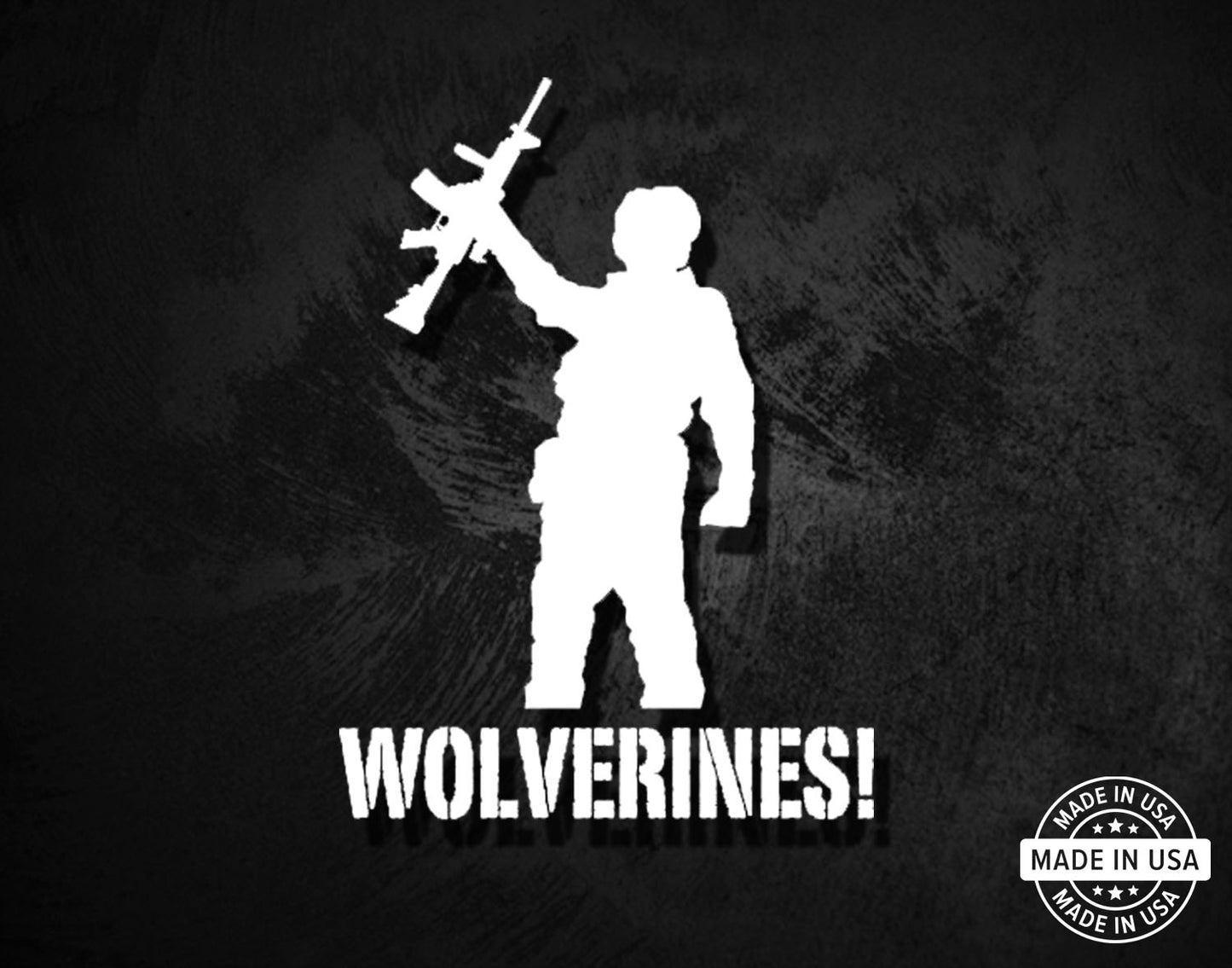Wolverines AR-15 (Red Dawn) Decal